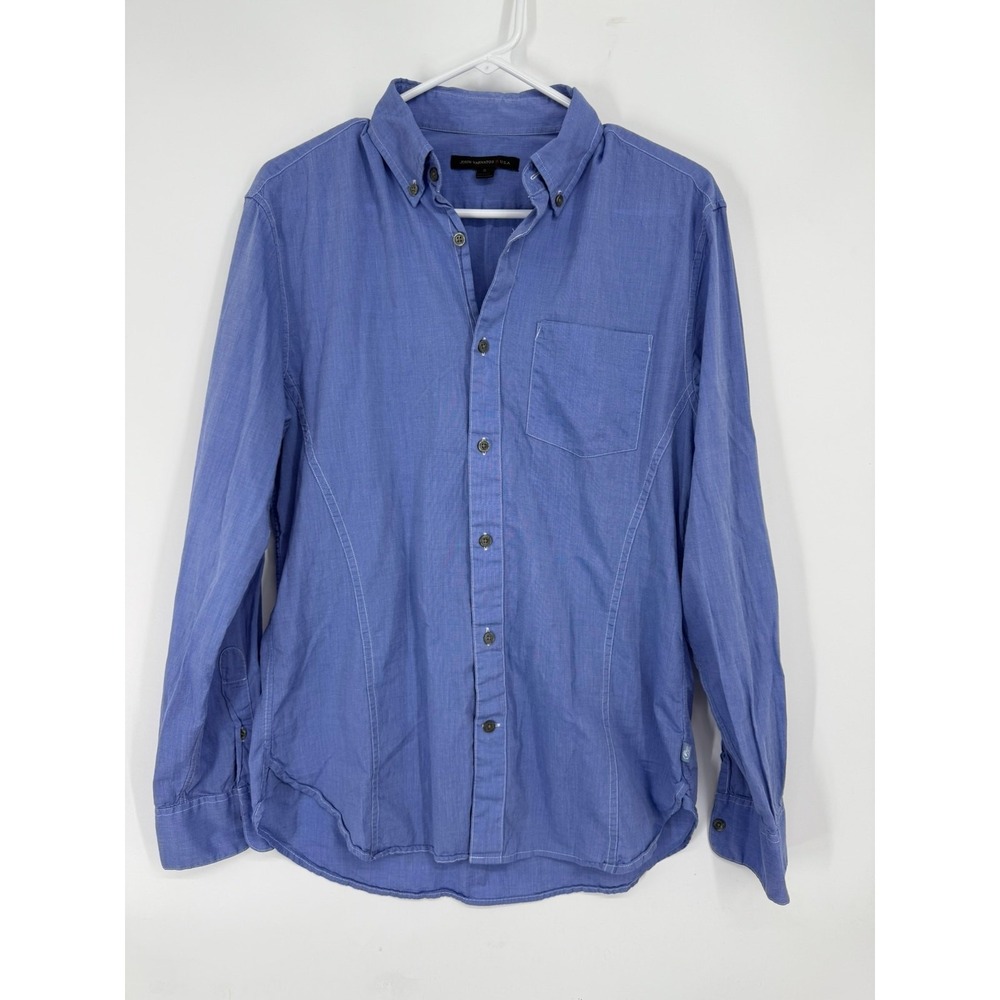 John Varvatos Star USA Men's Button‎ Down Shirt L Long Sleeve Casual Workwear